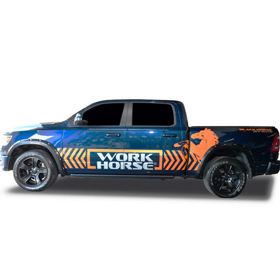 2019-2024 Dodge Ram 1500 Fender Flares Riveted Style | Black Horse Off Road - Image 4