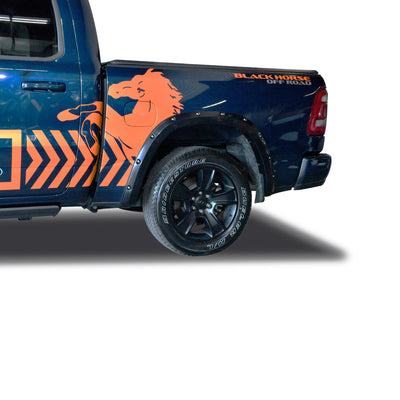 2019-2024 Dodge Ram 1500 Fender Flares Riveted Style | Black Horse Off Road - Image 6