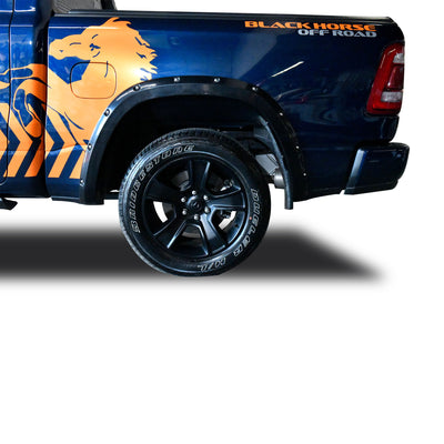 2019-2024 Dodge Ram 1500 Fender Flares Riveted Style | Black Horse Off Road - Image 7