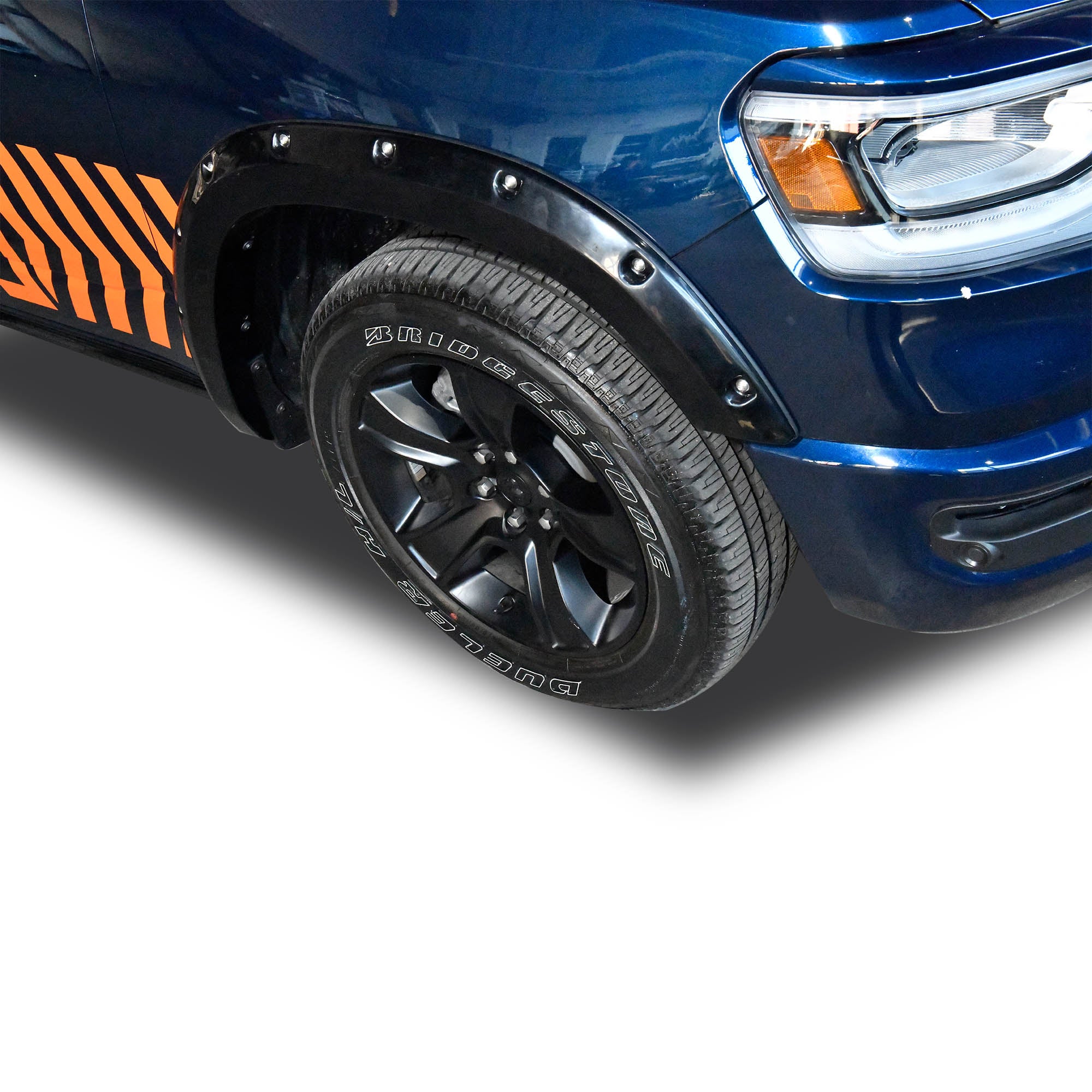 2019-2024 Dodge Ram 1500 Fender Flares Riveted Style | Black Horse Off Road - Image 9
