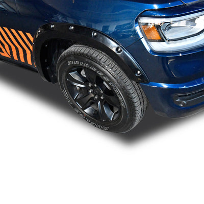 2019-2024 Dodge Ram 1500 Fender Flares Riveted Style | Black Horse Off Road - Image 9