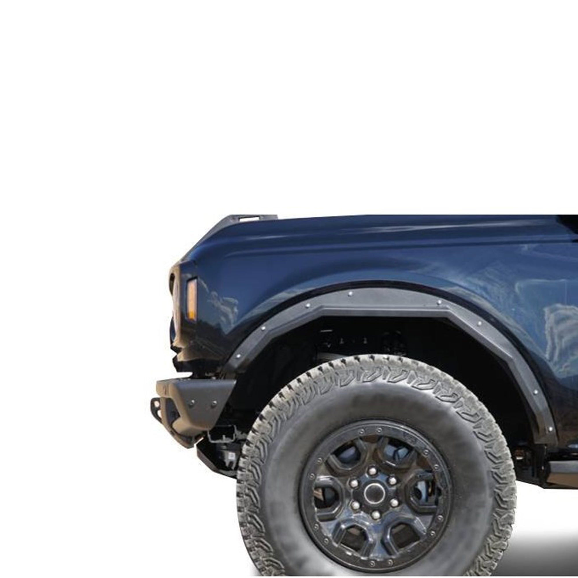 2021-2026 Ford Bronco Fender Flares Heavy Duty Sheet Metal Plate | Black Horse Off Road - Image 4