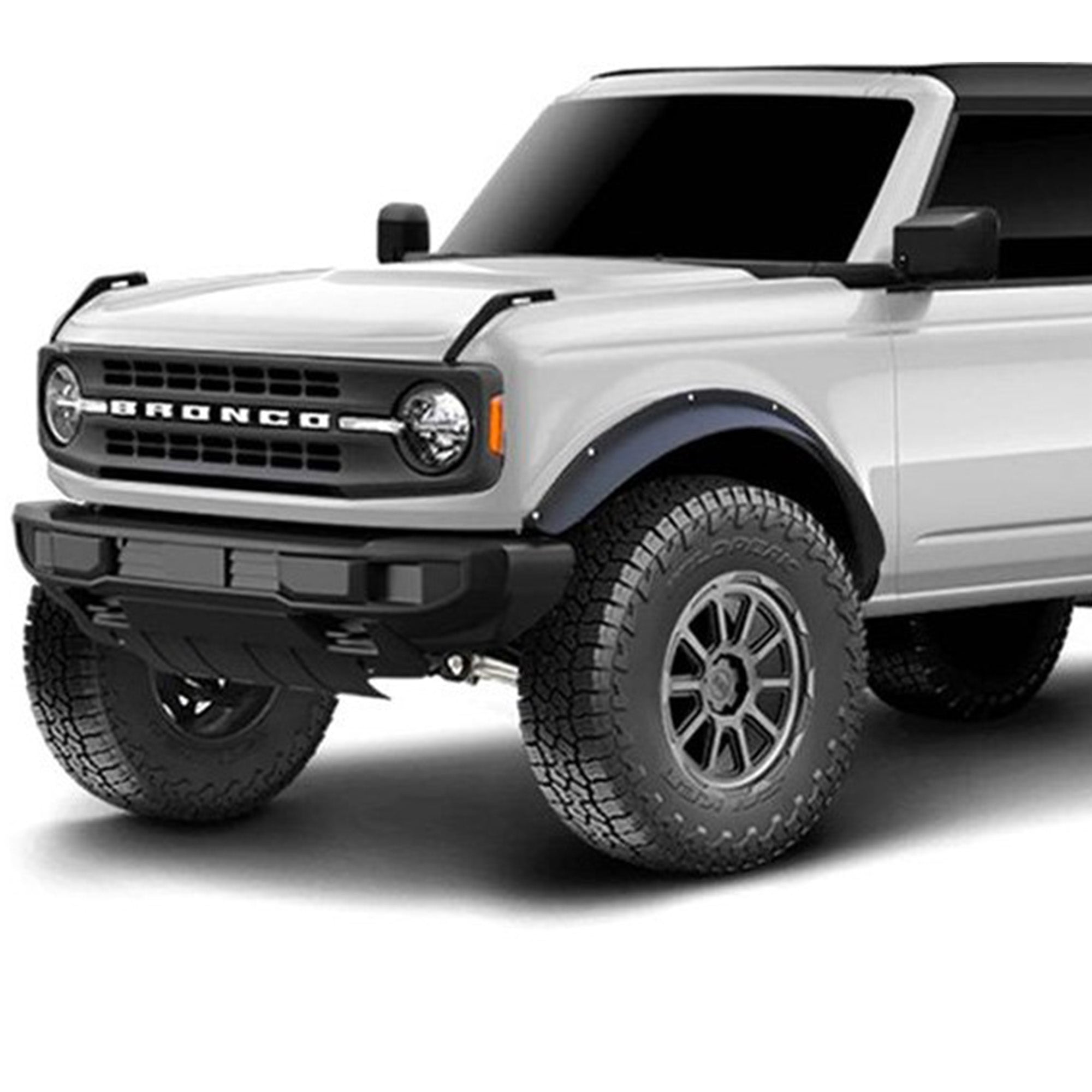 2021-2026 Ford Bronco Fender Flares Sheet Metal Plate | Black Horse Off Road - Image 3