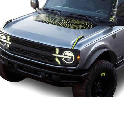 2021-2026 Ford Bronco Fender Flares Sheet Metal Plate | Black Horse Off Road - Image 5