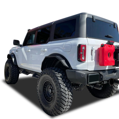 2021-2026 Ford Bronco Front & Rear Fender Flares Heavy Duty Sheet Metal Plate | Black Horse Off Road - Image 5