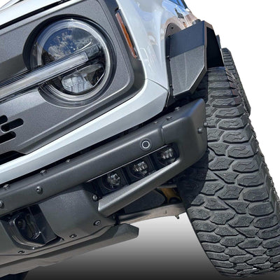 2021-2026 Ford Bronco Front & Rear Fender Flares Heavy Duty Sheet Metal Plate | Black Horse Off Road - Image 2