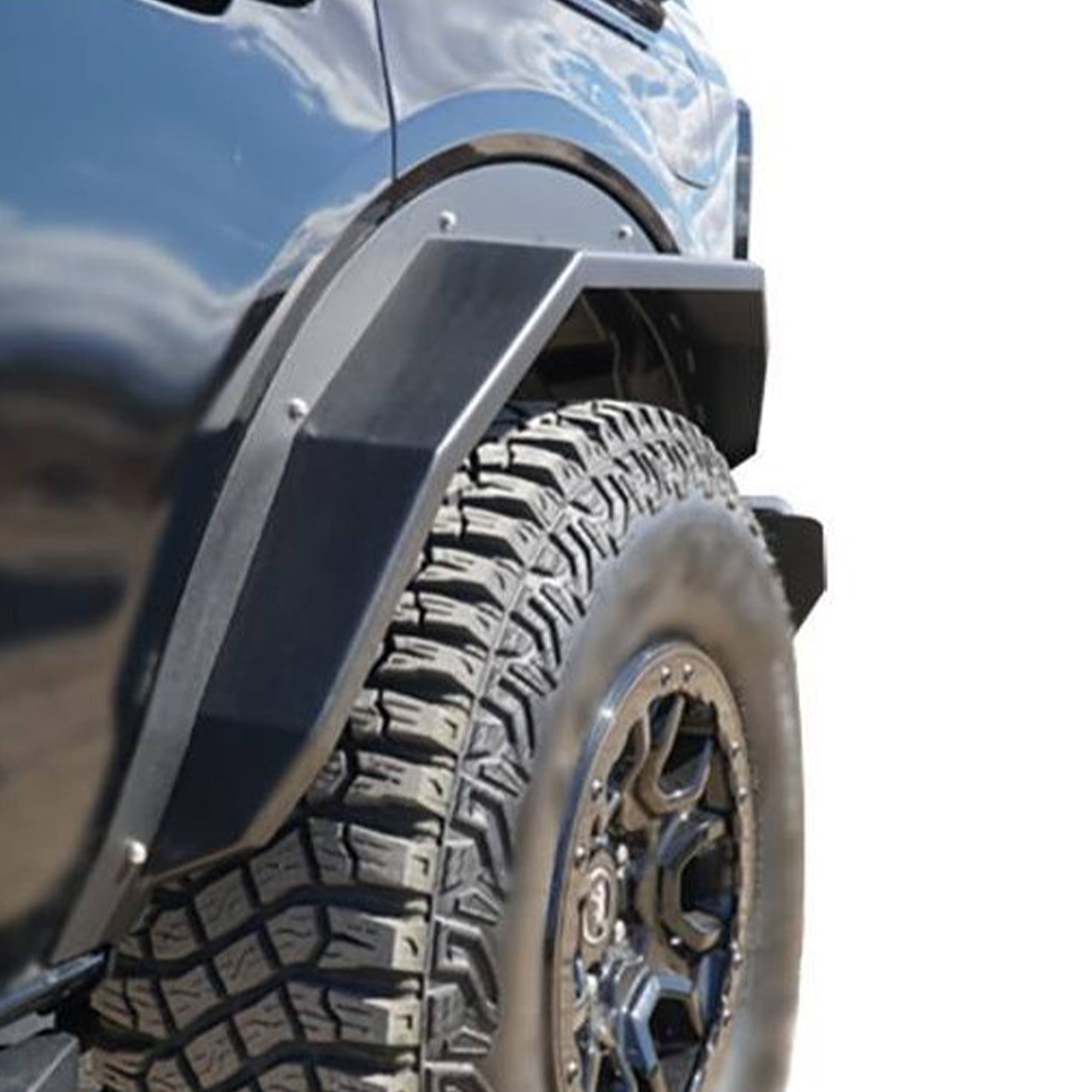 2021-2026 Ford Bronco Fender Flares Heavy Duty Sheet Metal Plate | Black Horse Off Road - Image 2