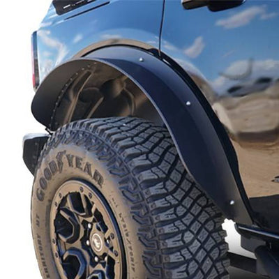 2021-2026 Ford Bronco Fender Flares Sheet Metal Plate | Black Horse Off Road - Image 3