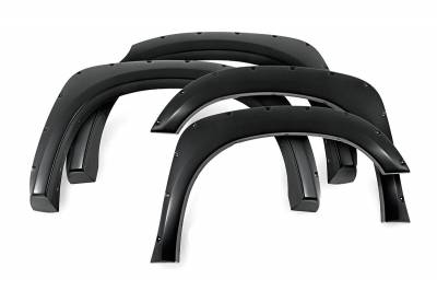 2012-2015 Toyota Tacoma Fender Flares Riveted Style | Black Horse Off Road - Image 1