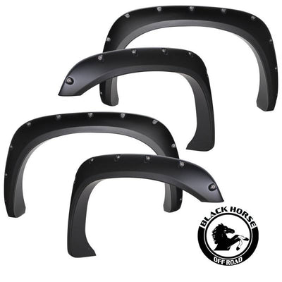 2007-2013 Toyota Tundra Textured Fender Flares | Black Horse Off Road - Image 1