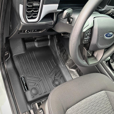 SMARTLINER 2024 - 2025 Ford Ranger Super Crew Custom Fit Floor Liners
