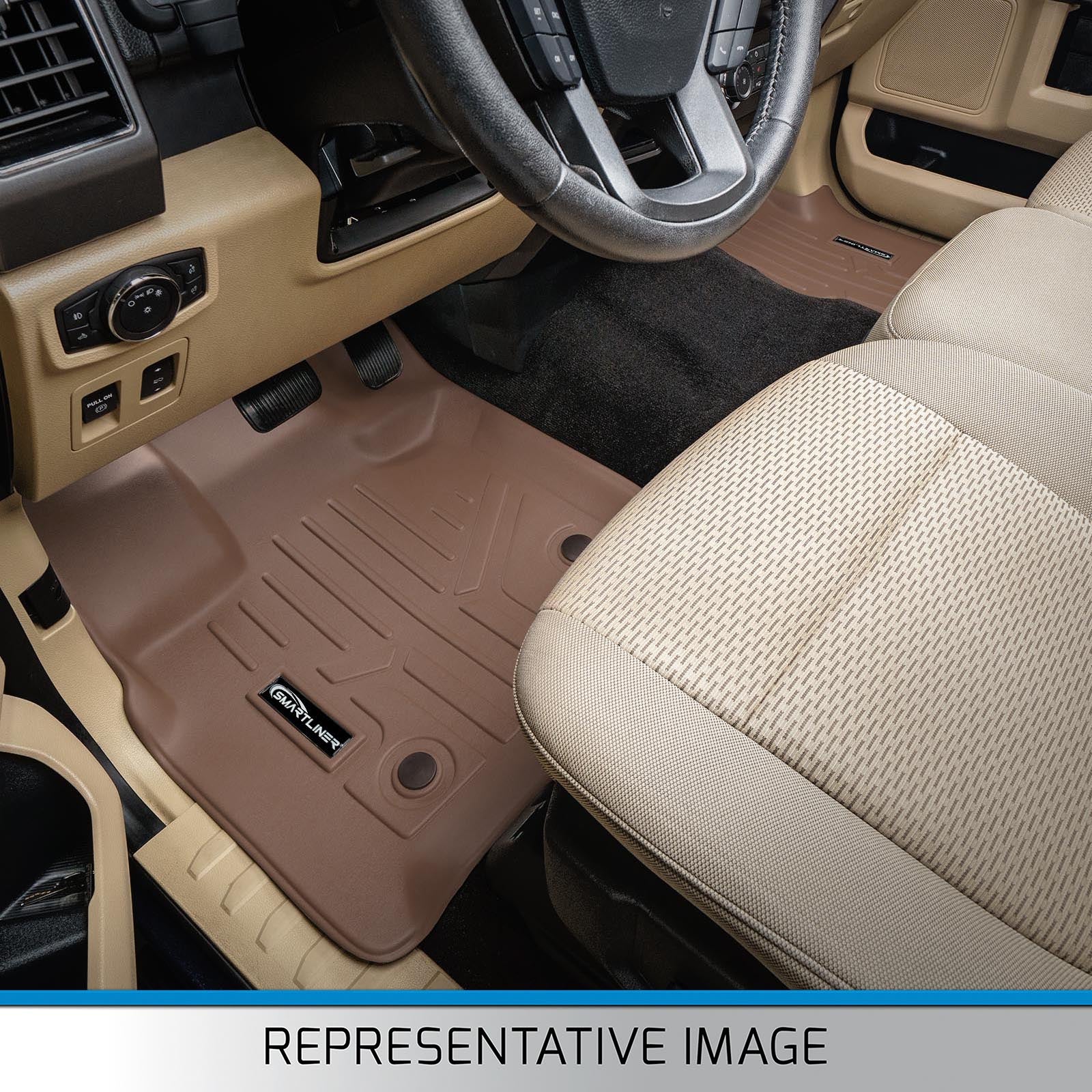 SMARTLINER 2011 - 2014 Ford Explorer 7 Passenger Custom Fit Floor Liners