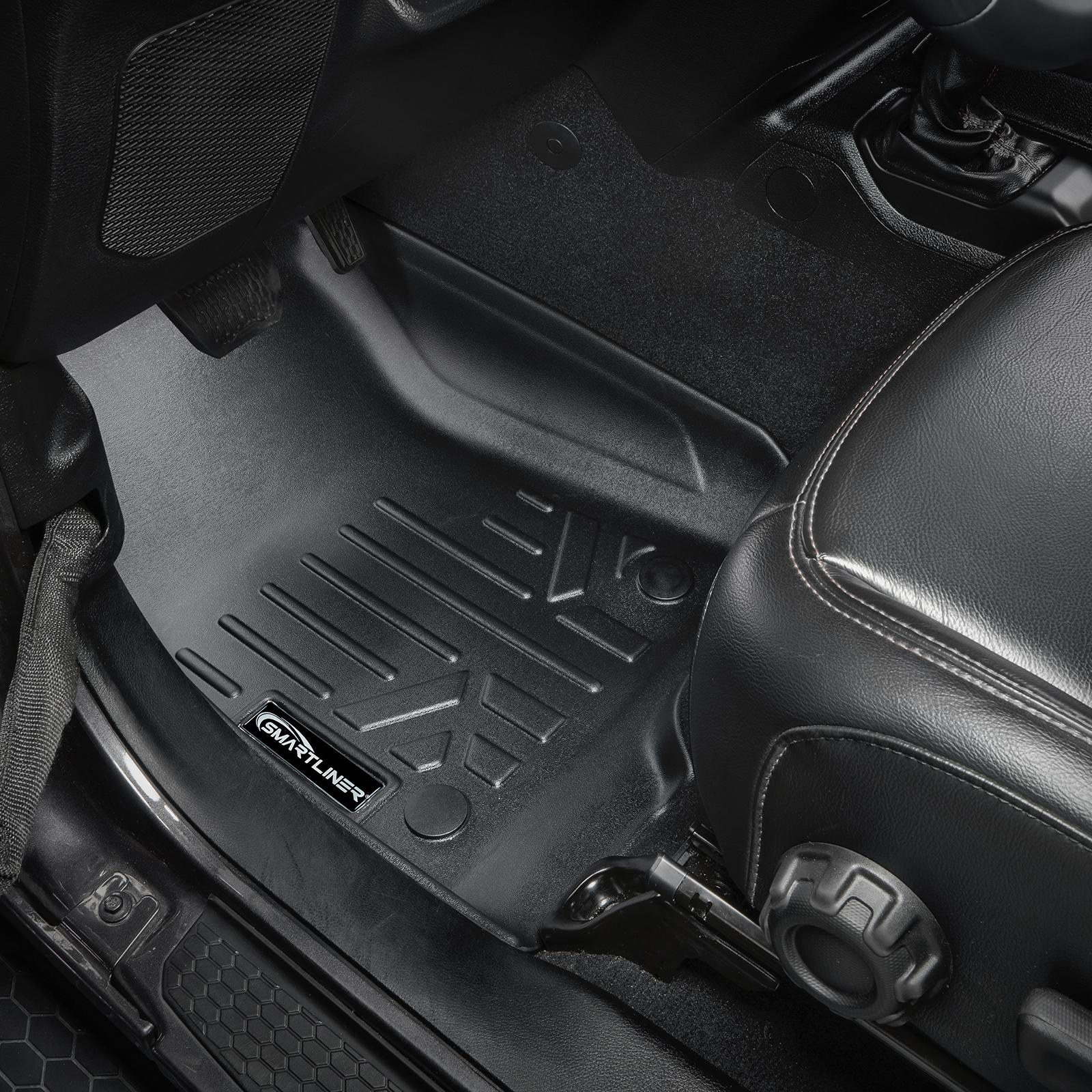 SMARTLINER 2021 - 2025 Jeep Wrangler 4xe All Configurations Custom Fit Floor Liners