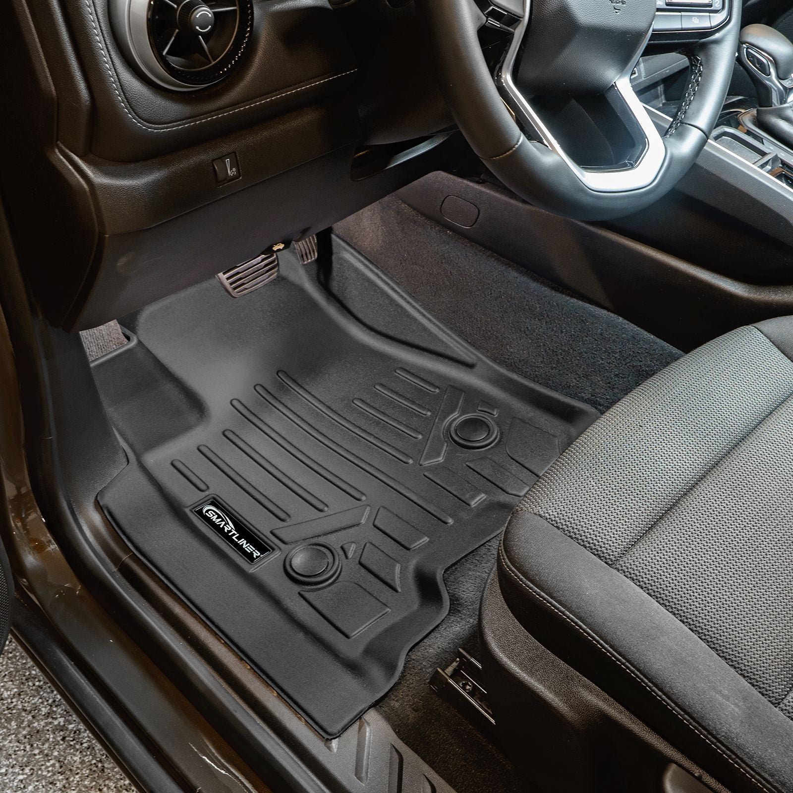 SMARTLINER 2023 - 2025 Chevrolet Colorado All Configurations Custom Fit Floor Liners