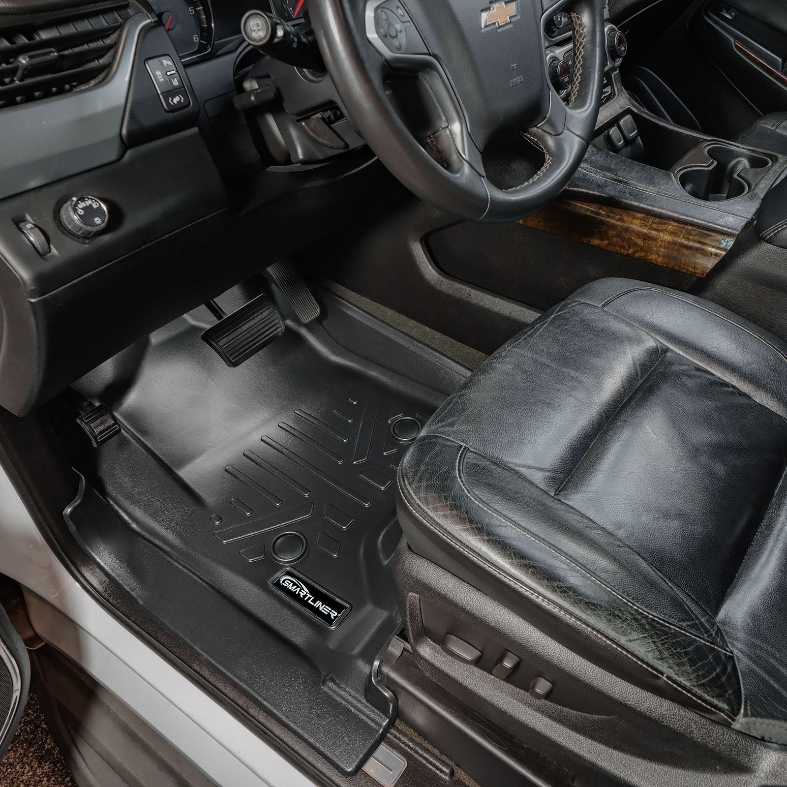 SMARTLINER 2015 - 2020 GMC Yukon 7 Passenger Custom Fit Floor Liners