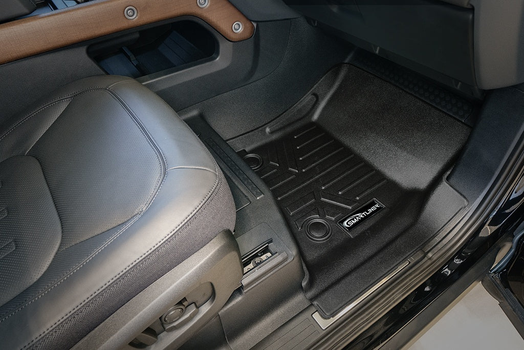 SMARTLINER 2023 - 2025 Land Rover Defender 130 8 Passenger Custom Fit Floor Liners