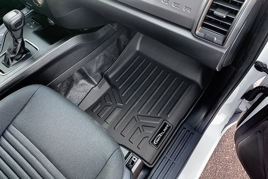 SMARTLINER 2019 - 2023 Ford Ranger Super Cab Custom Fit Floor Liners