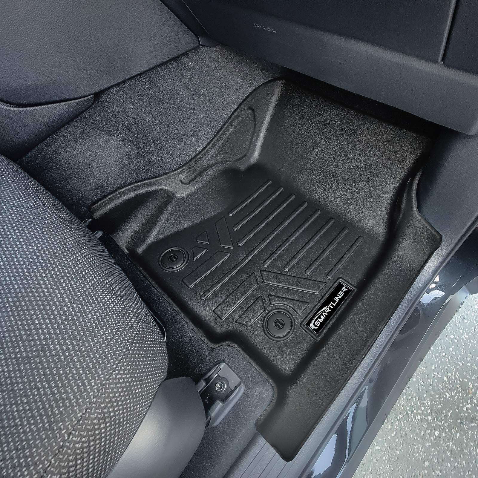 SMARTLINER 2024 - 2025 Toyota Land Cruiser All Configurations Custom Fit Floor Liners