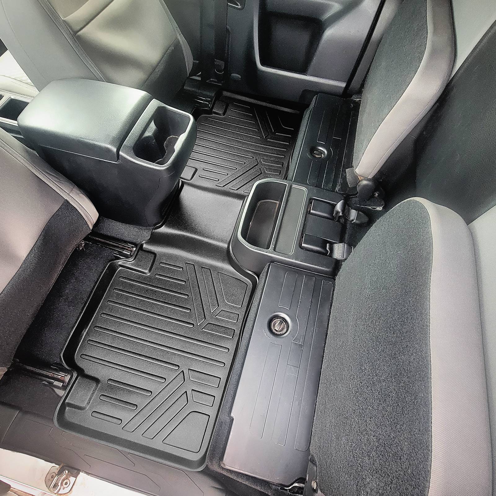 SMARTLINER 2016 - 2017 Toyota Tacoma Access Cab and 2 Seater Custom Fit Floor Liners