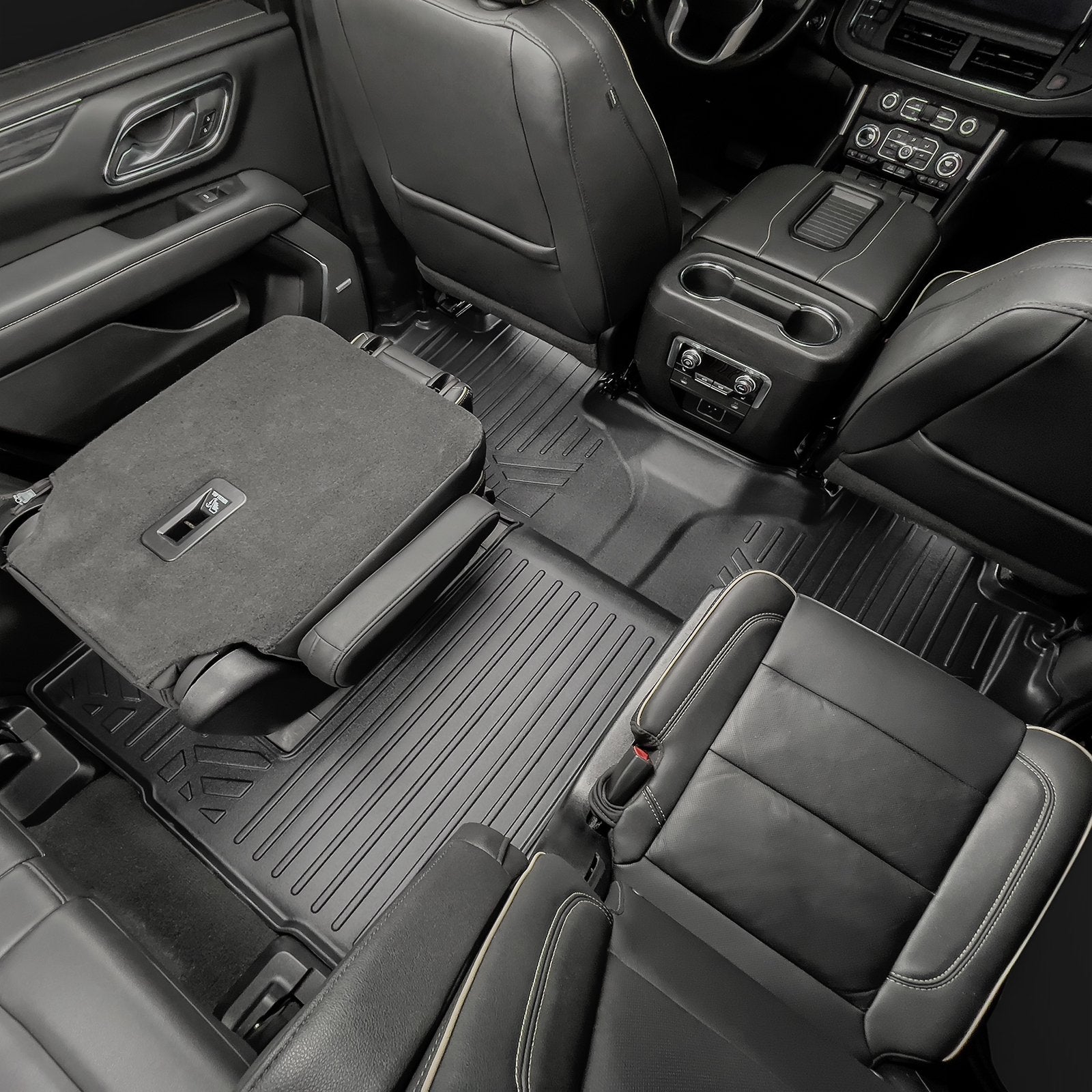 SMARTLINER 2021 - 2025 Chevrolet Tahoe 7 Passenger Custom Fit Floor Liners