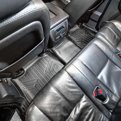 SMARTLINER 2007 - 2014 GMC Yukon XL 7 Passenger and 8 Passenger Custom Fit Floor Liners