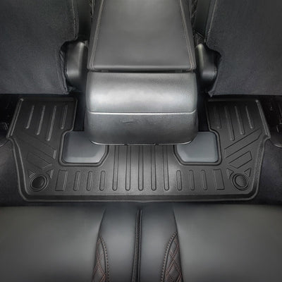 SMARTLINER 2021 - 2025 Jeep Grand Cherokee L 6 Passenger Custom Fit Floor Liners