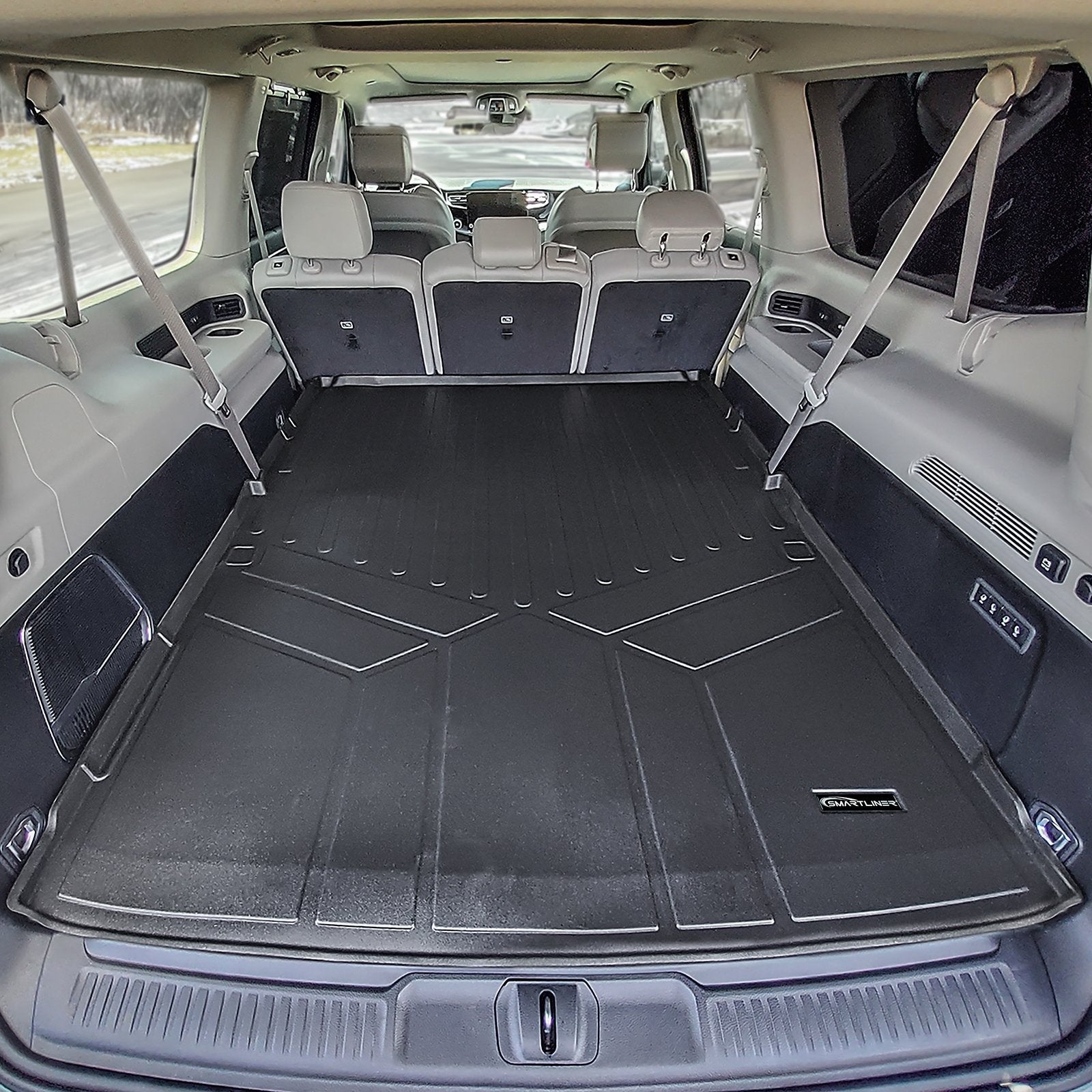 SMARTLINER 2023 - 2025 Jeep Wagoneer L 8 Passenger Custom Fit Floor Liners