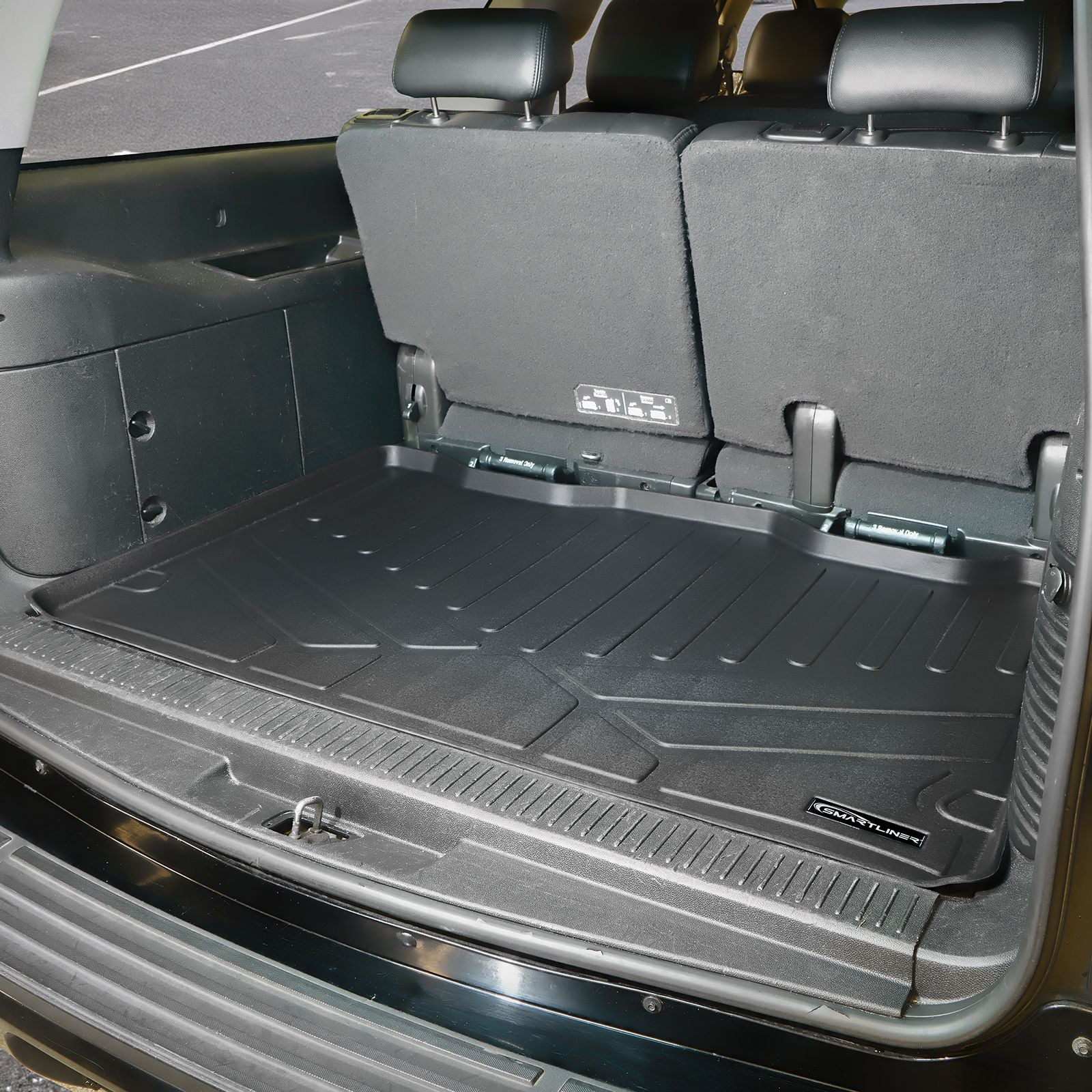 SMARTLINER 2007 - 2014 GMC Yukon XL 7 Passenger and 8 Passenger Custom Fit Floor Liners