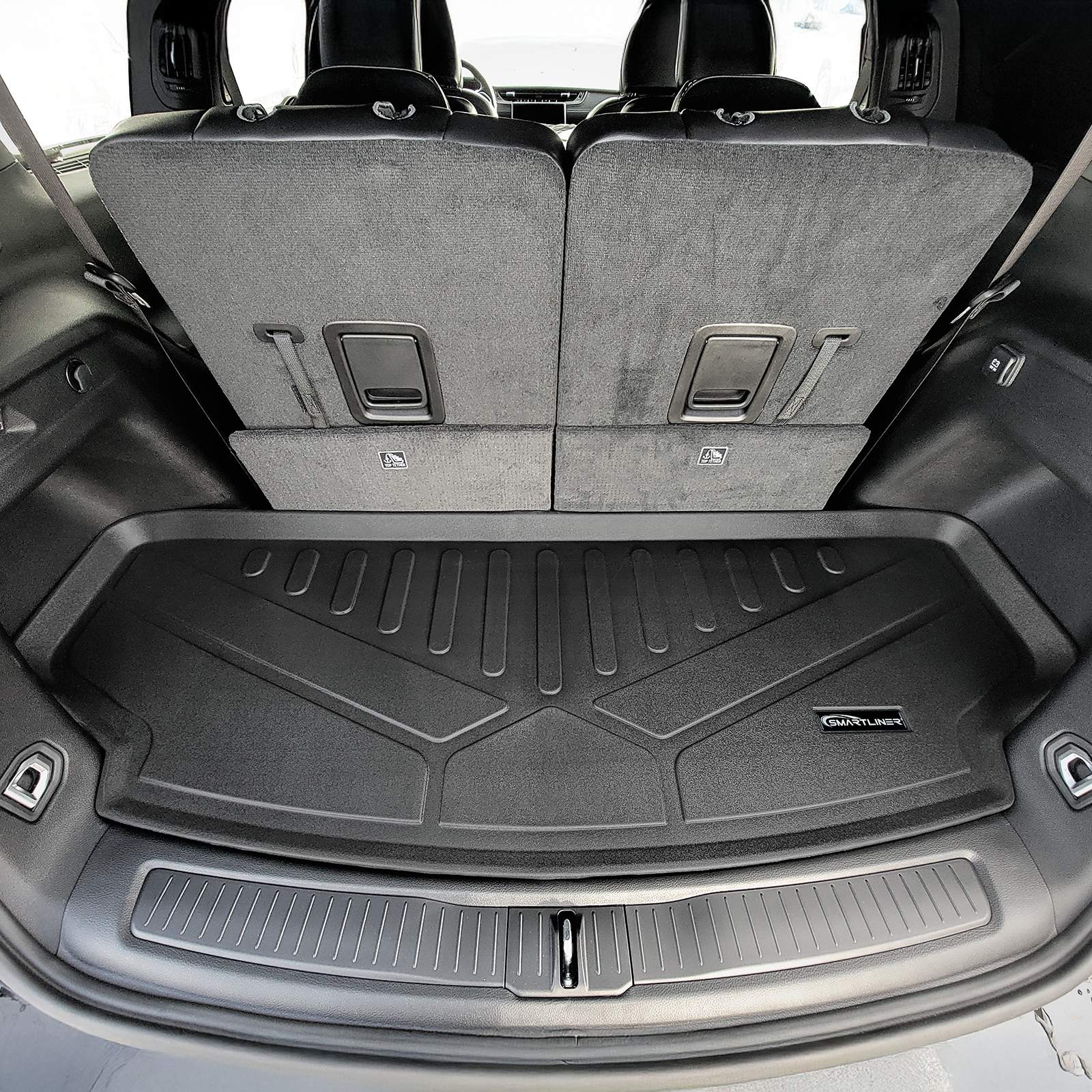 SMARTLINER 2021 - 2025 Jeep Grand Cherokee L 6 Passenger Custom Fit Floor Liners