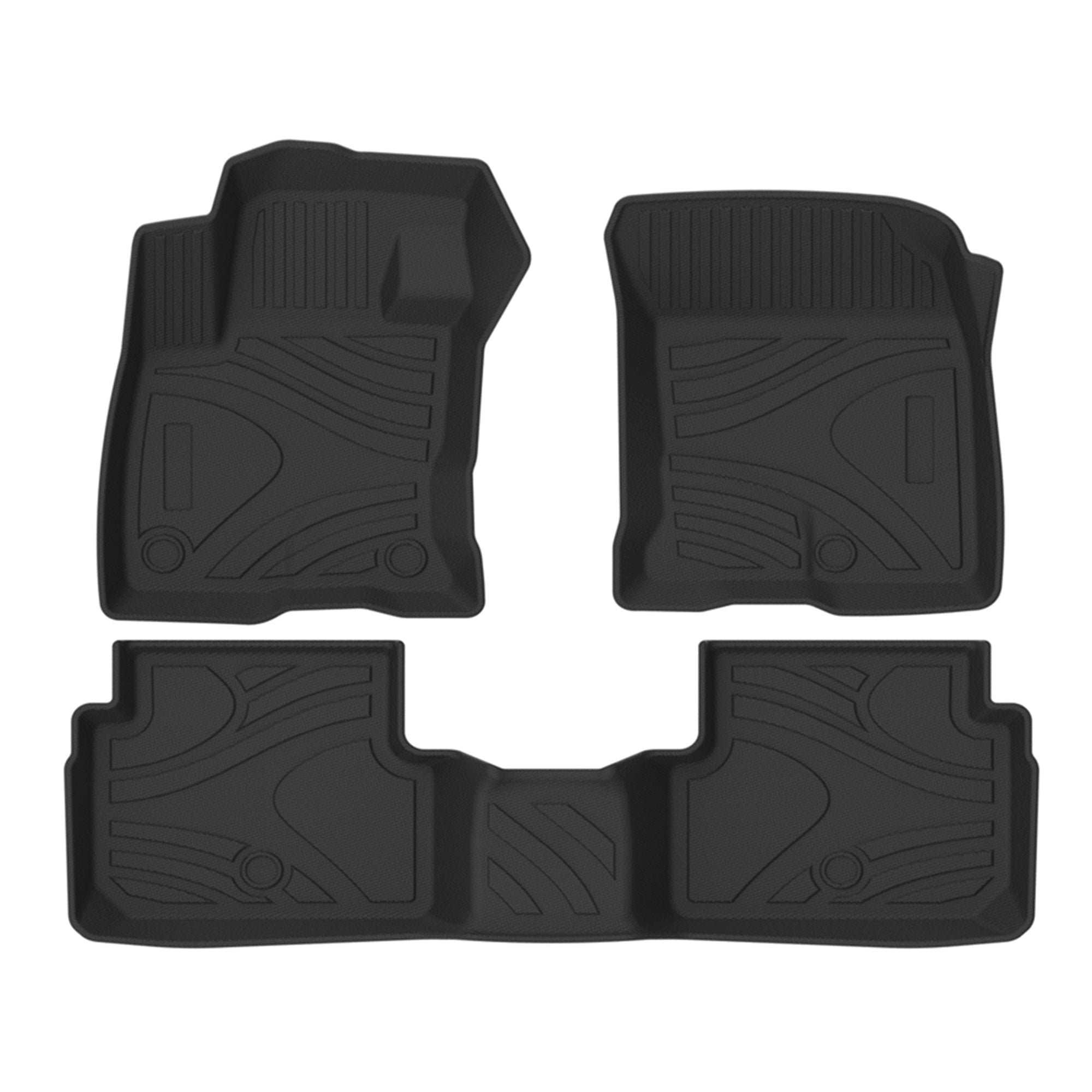 2021-2025 Ford Bronco Sport Totaliner Heavy Duty Floor Liner Anti-Skid | Black Horse Off Road - Image 1