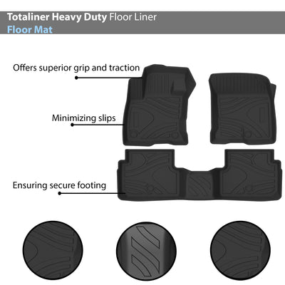 2021-2025 Ford Bronco Sport Totaliner Heavy Duty Floor Liner Anti-Skid | Black Horse Off Road - Image 3