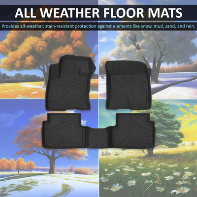 2021-2025 Ford Bronco Sport Totaliner Heavy Duty Floor Liner Anti-Skid | Black Horse Off Road - Image 5