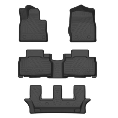 2023-2024 Ford Explorer Totaliner Heavy Duty Floor Liner Anti-Skid | Black Horse Off Road - Image 1