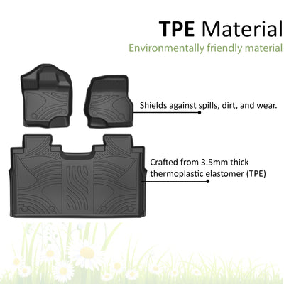 2015-2022 Ford F-150 Totaliner Heavy Duty Floor Liner Anti-Skid | Black Horse Off Road - Image 4
