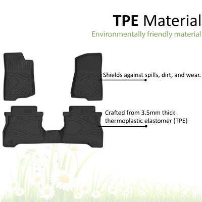 2020-2024 Jeep Gladiator Totaliner Heavy Duty Floor Liner Anti-Skid | Black Horse Off Road - Image 4