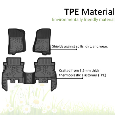 2018-2024 Jeep Wrangler Totaliner Heavy Duty Floor Liner Anti-Skid | Black Horse Off Road - Image 4