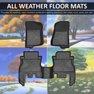 2018-2024 Jeep Wrangler Totaliner Heavy Duty Floor Liner Anti-Skid | Black Horse Off Road - Image 5