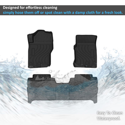 2019-2023 Nissan Frontier Totaliner Heavy Duty Floor Liner Anti-Skid | Black Horse Off Road - Image 2