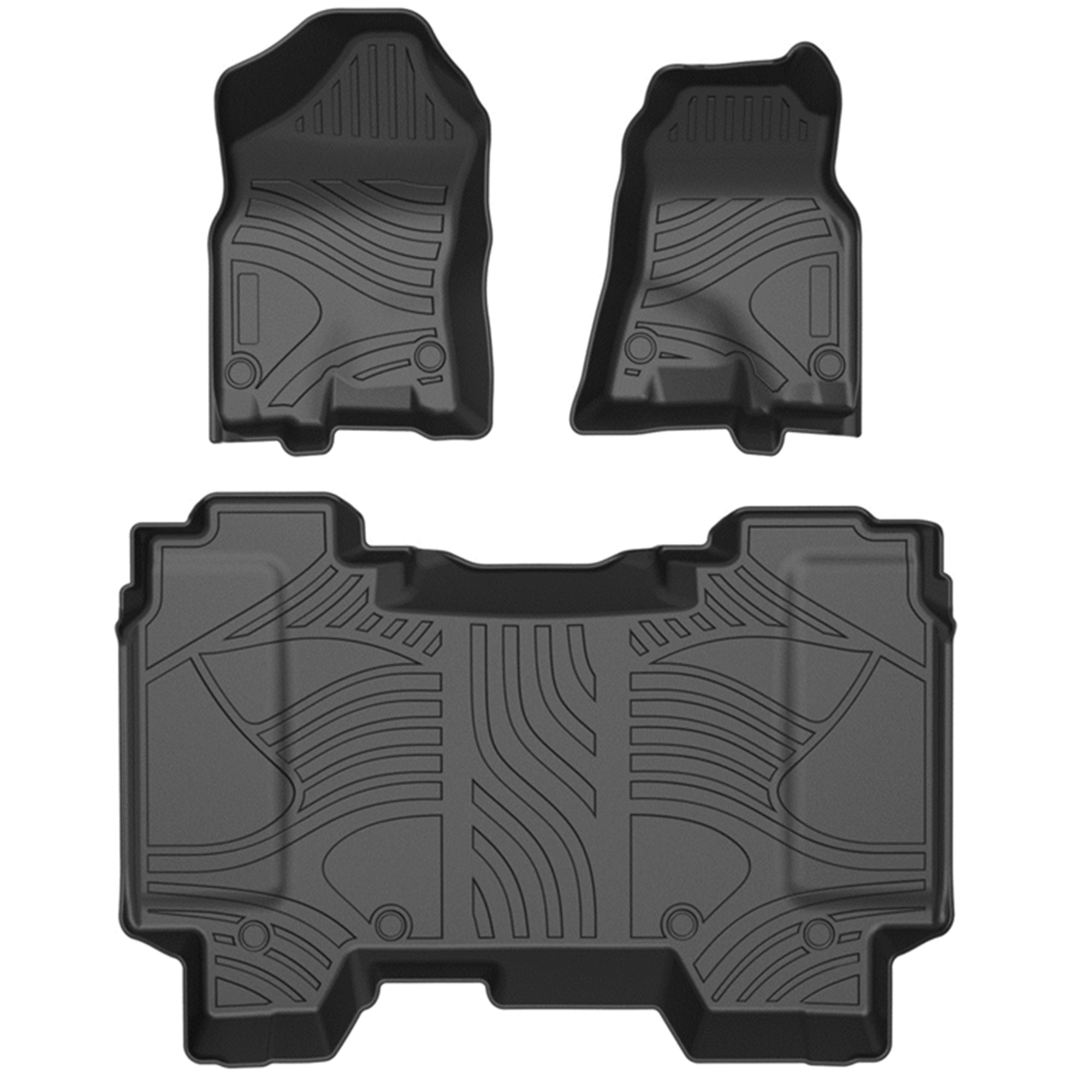 2019-2024 Dodge Ram 1500 Totaliner Heavy Duty Floor Liner Anti-Skid | Black Horse Off Road - Image 1