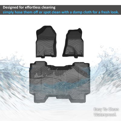 2019-2024 Dodge Ram 1500 Totaliner Heavy Duty Floor Liner Anti-Skid | Black Horse Off Road - Image 2