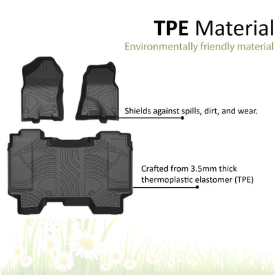 2019-2024 Dodge Ram 1500 Totaliner Heavy Duty Floor Liner Anti-Skid | Black Horse Off Road - Image 4