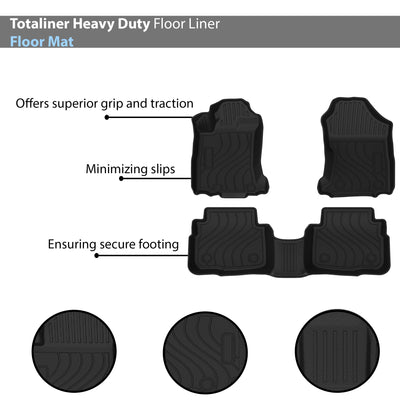 2024 Subaru Outback Totaliner Heavy Duty Floor Liner Anti-Skid | Black Horse Off Road - Image 3