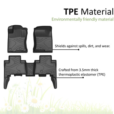 2013-2024 Toyota 4Runner Totaliner Heavy Duty Floor Liner Anti-Skid | Black Horse Off Road - Image 4