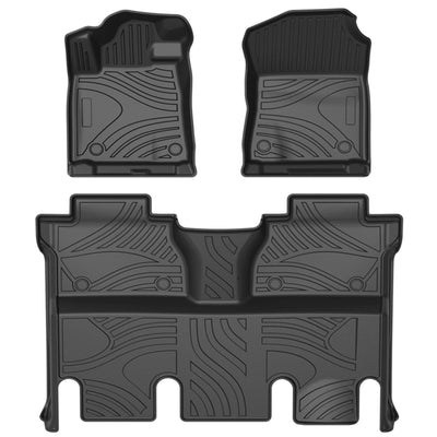 2015-2021 Toyota Tundra Totaliner Heavy Duty Floor Liner Anti-Skid | Black Horse Off Road - Image 1