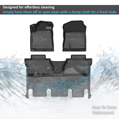 2015-2021 Toyota Tundra Totaliner Heavy Duty Floor Liner Anti-Skid | Black Horse Off Road - Image 2