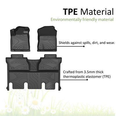 2015-2021 Toyota Tundra Totaliner Heavy Duty Floor Liner Anti-Skid | Black Horse Off Road - Image 4