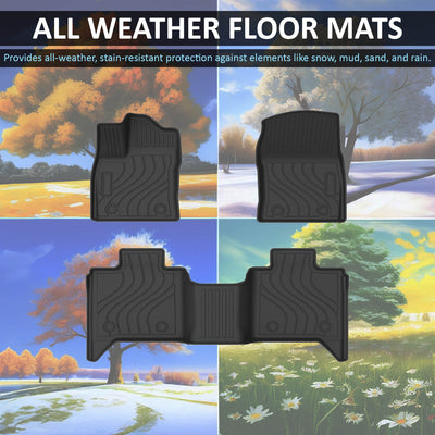 2022-2026 Toyota Tundra Totaliner Heavy Duty Floor Liner Anti-Skid | Black Horse Off Road - Image 5