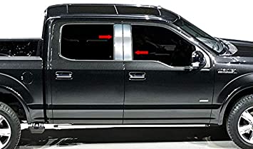 2015-2016 Ford F-150 Pillar Post Trims | Black Horse Off Road - Image 1