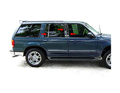 1995-2001 Ford Explorer Pillar Post Trims | Black Horse Off Road - Image 3
