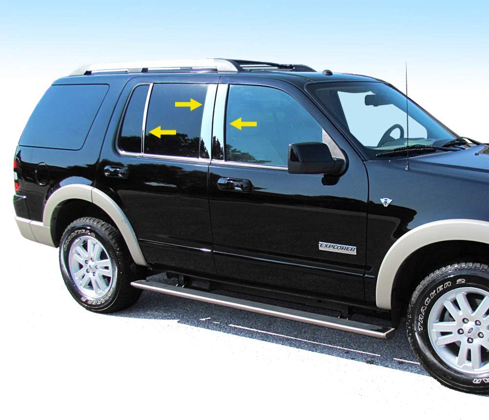 1993-1994 Ford Explorer Pillar Post Trims | Black Horse Off Road - Image 2
